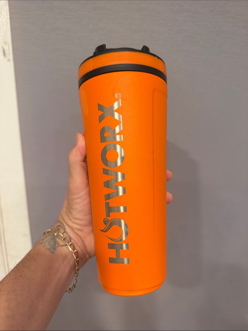 Water bottle Ice Shaker